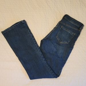 F&F Dark Wash Bootcut Jeans Size 4, No Distressing